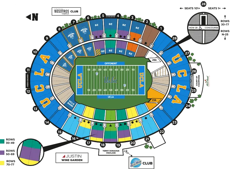 stadium map