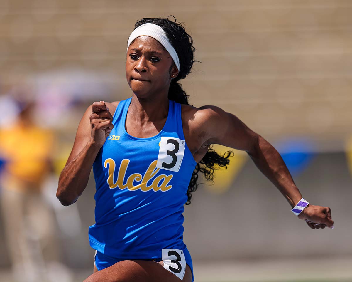 women's track runner